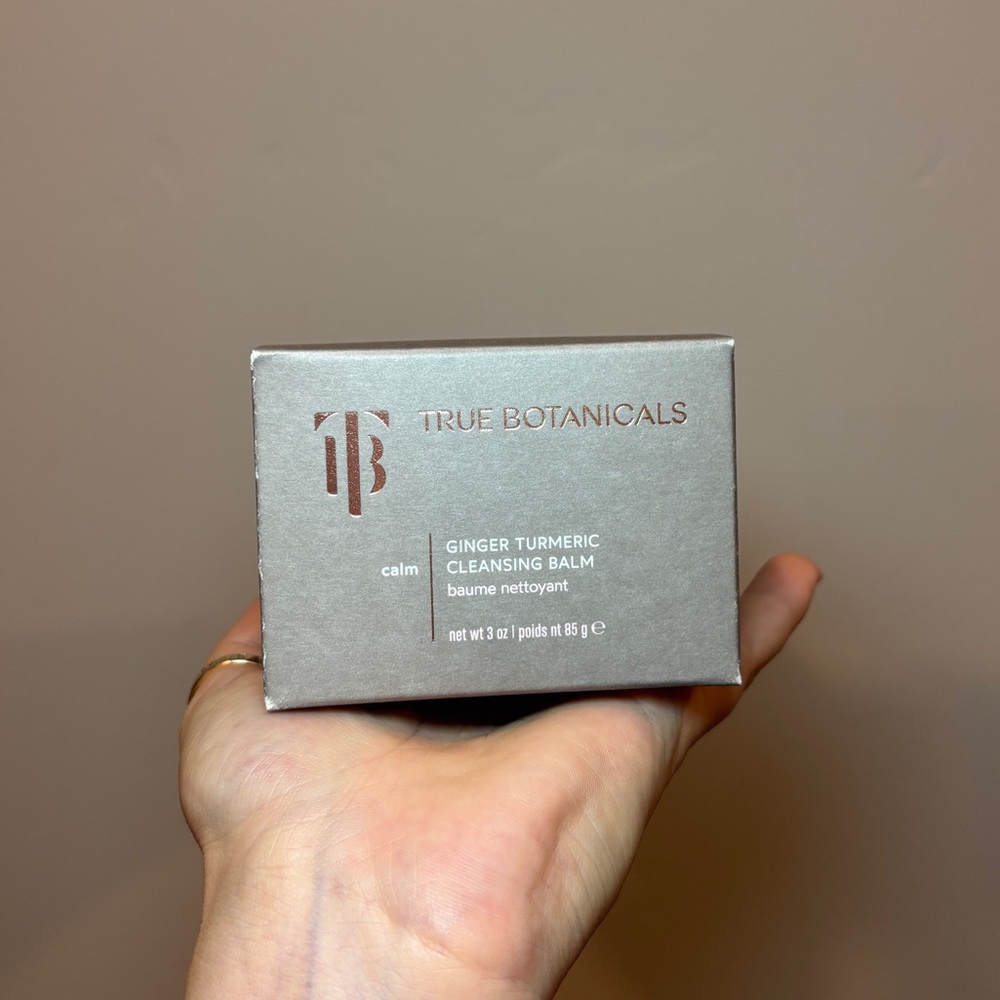 True Botanicals Ginger Turmeric Makeup Removing Cleansing Balm (BRAND NEW)